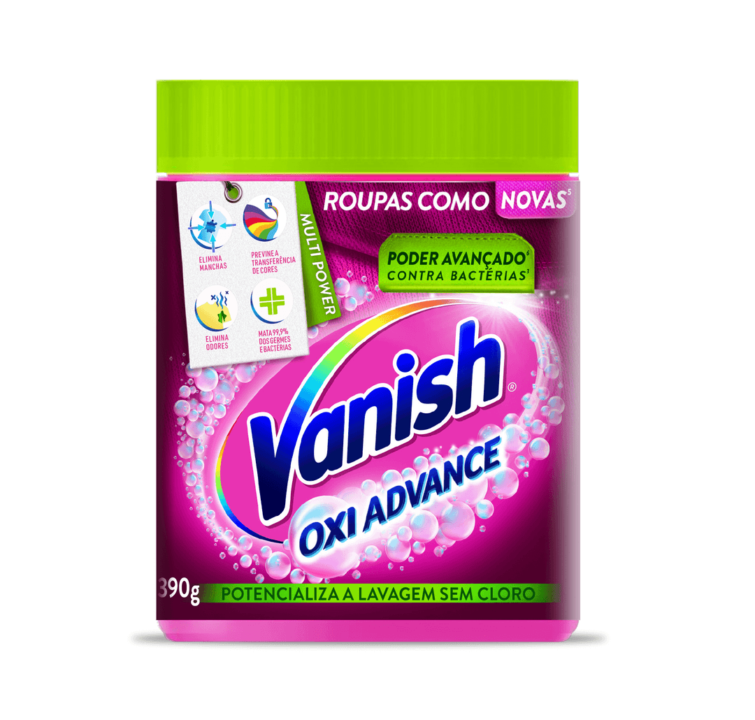 Vanish Oxi Advance: potencializador de lavagem | Vanish